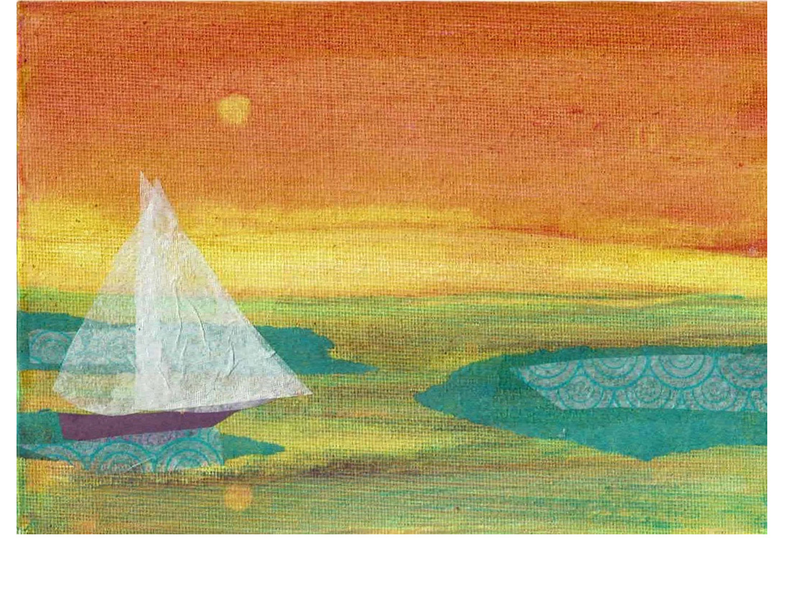 Sailboat in the Moonlight